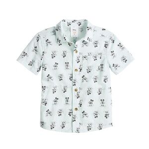 3T EUC Disney Kids Mickey Mouse Print Shirt - Light Blue